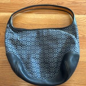 Blue c coach purse